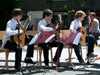 Gitarrentrio auf dem Sparkassenvorplatz